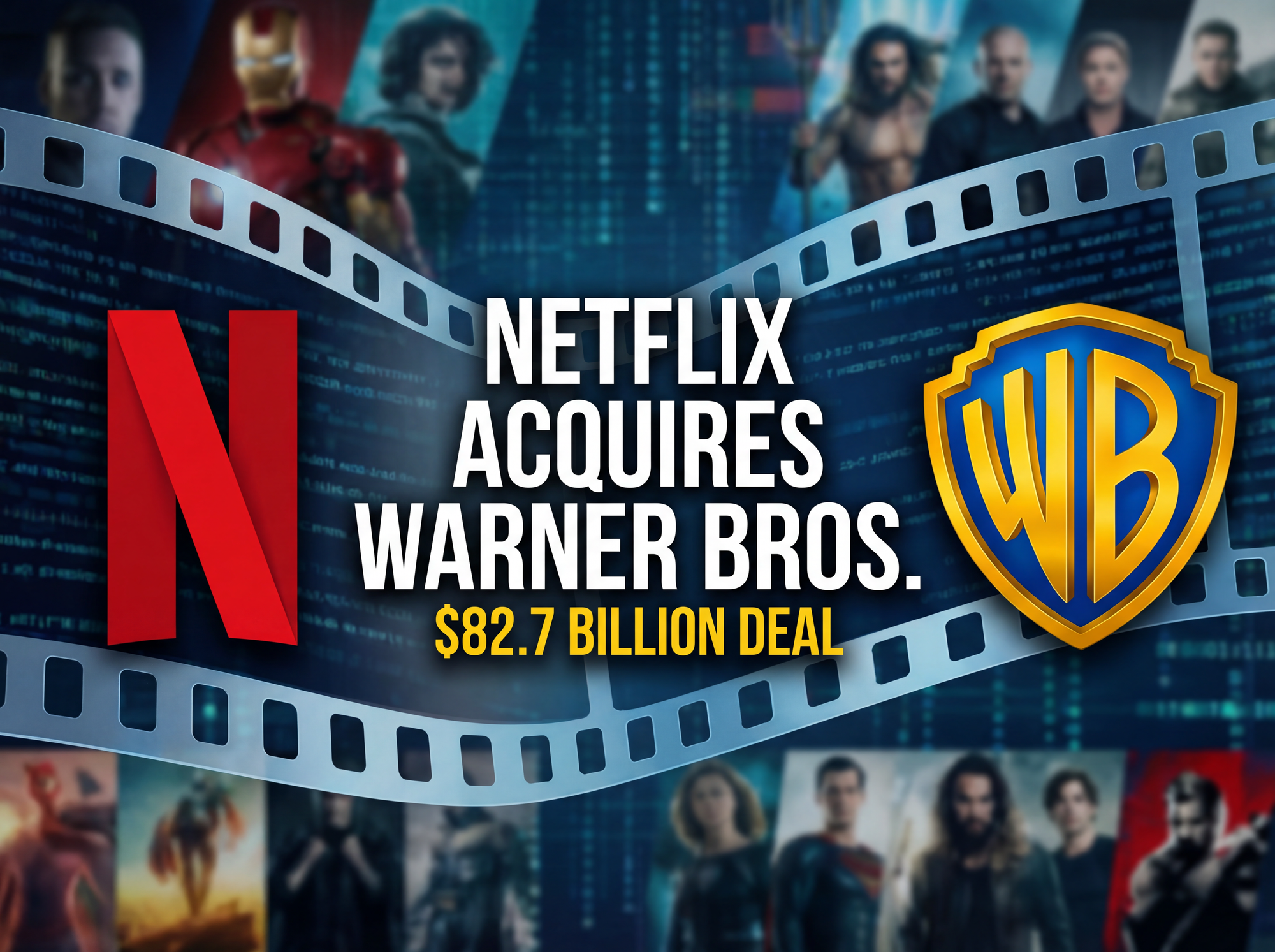 Netflix’s $82.7B Warner Bros Acquisition: The End of the Streaming Wars