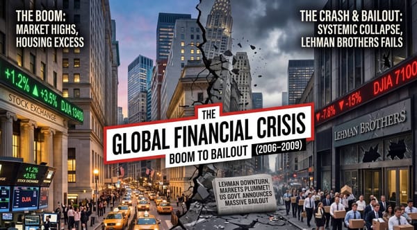 The Global Financial Crisis: Boom to Bailout (2006–2009)